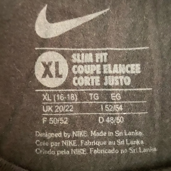 NWOT Nike “Running Sucks” Slim Fit Short Sleeve T-Shirt Women’s Size XL - Picture 12 of 16